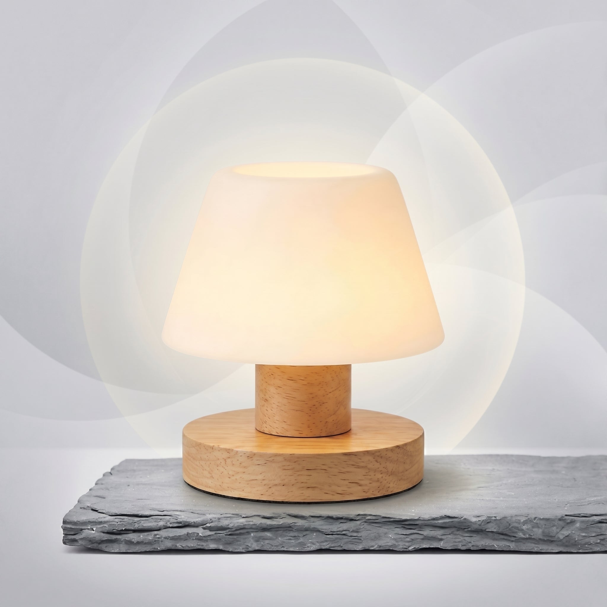 Minimalist Wooden Table Lamp