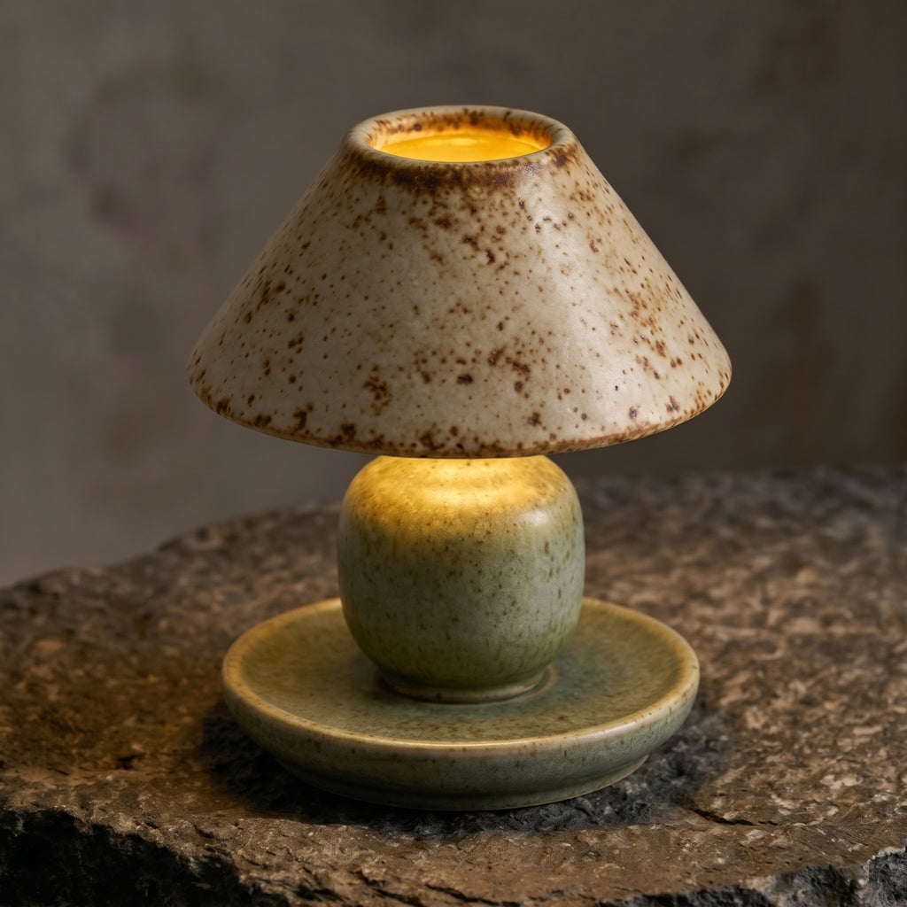 Rustic Ceramic Table Lamp