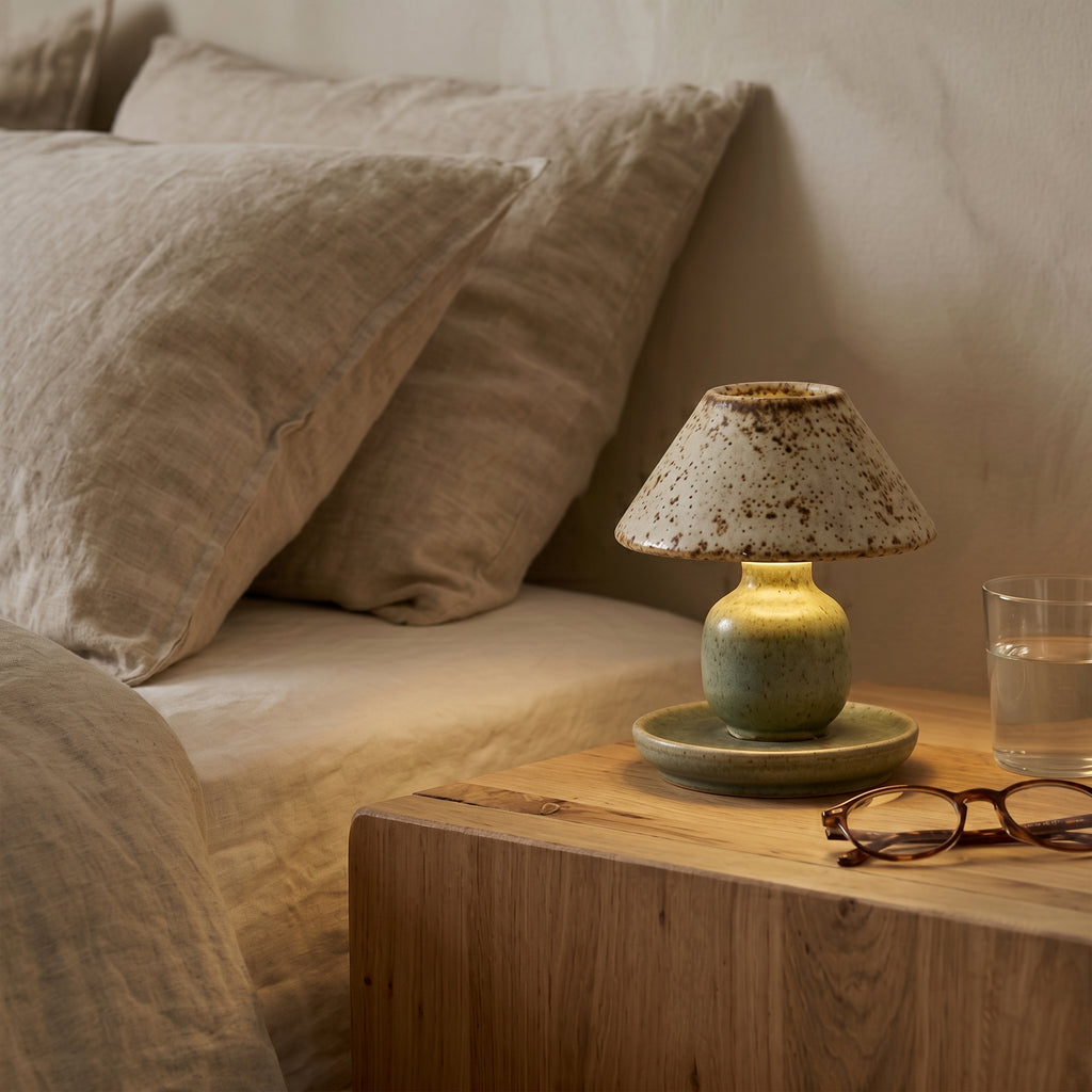 Rustic Ceramic Table Lamp