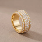The Viral 18K Artisan Mindfulness Spinner Ring | Whisper-Quiet Elegance, Zero Green Fingers & A $10,000 Look | Last Day Sale-90% OFF🔥