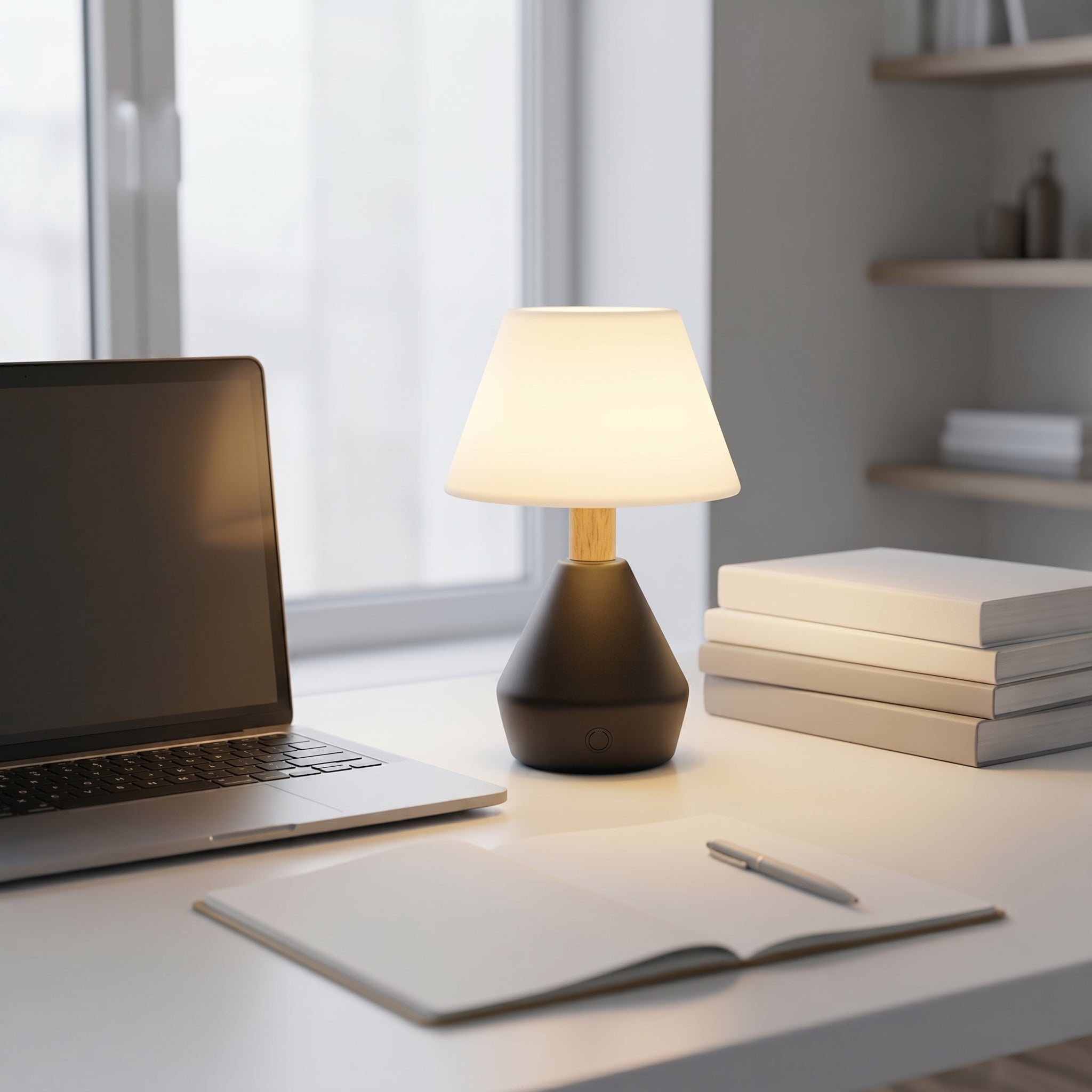 Modern Contrast Table Lamp