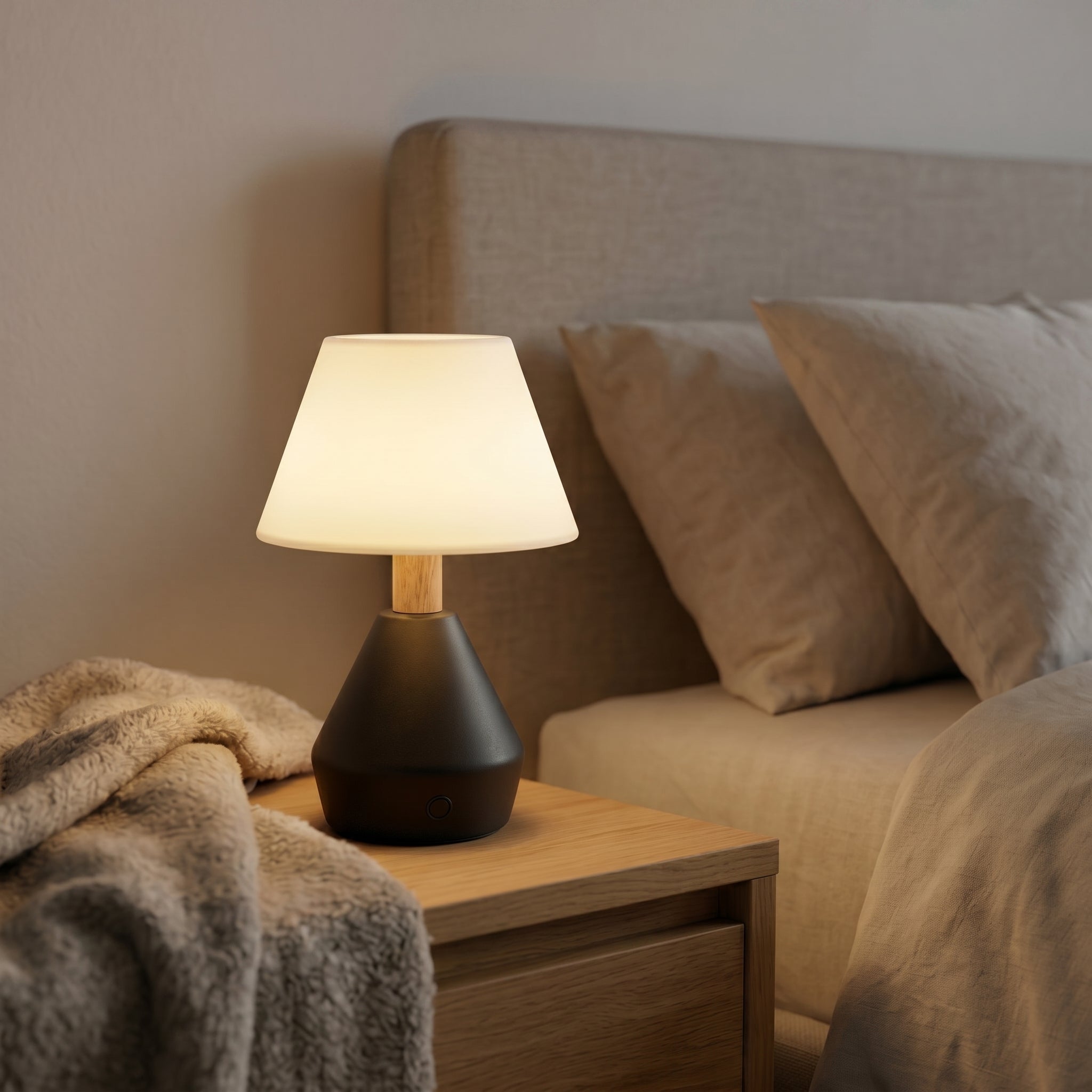 Modern Contrast Table Lamp