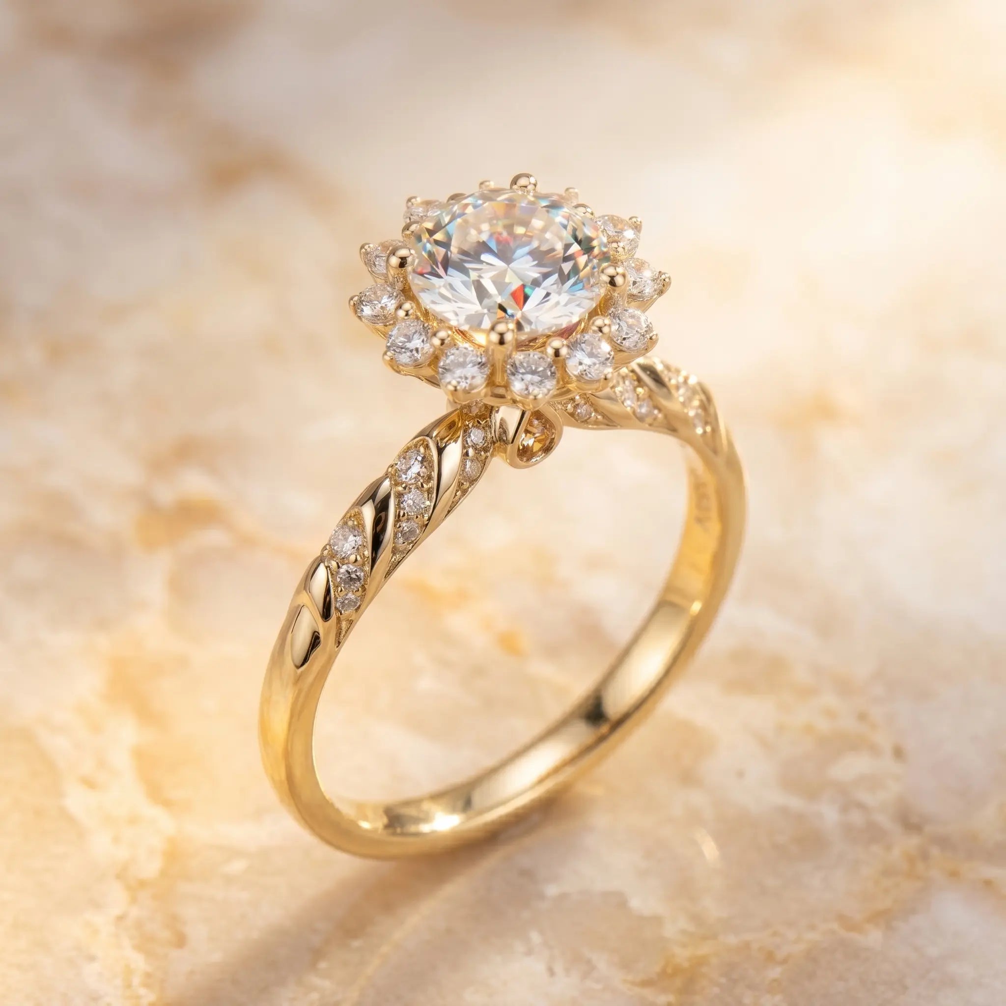 The Hand-Forged Moissanite Crown Ring | $10,000 Diamond Brilliance & Butter-Smooth Comfort Fit | 90% OFF Anniversary Event 🔥
