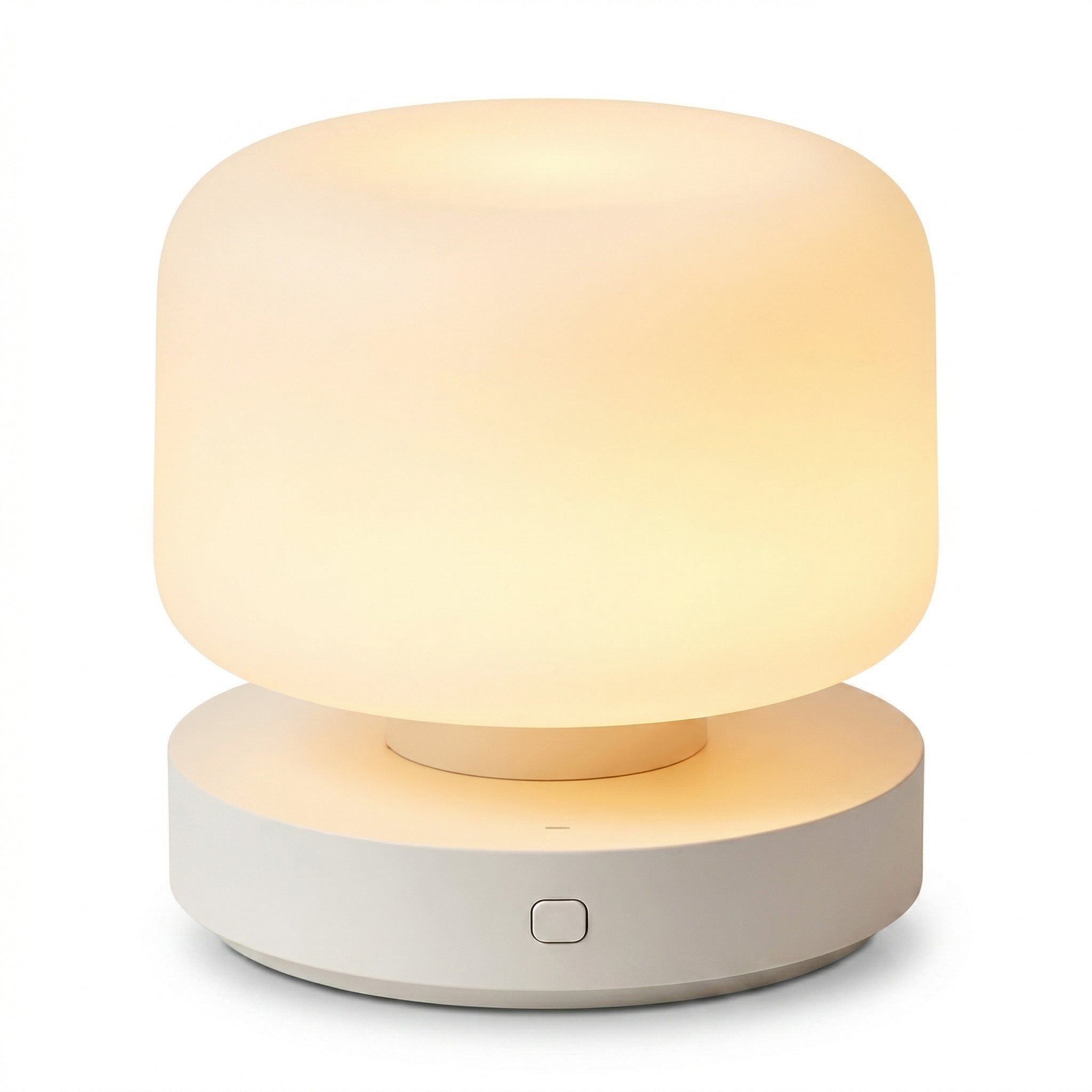 Modern Frosted Dome Table Lamp