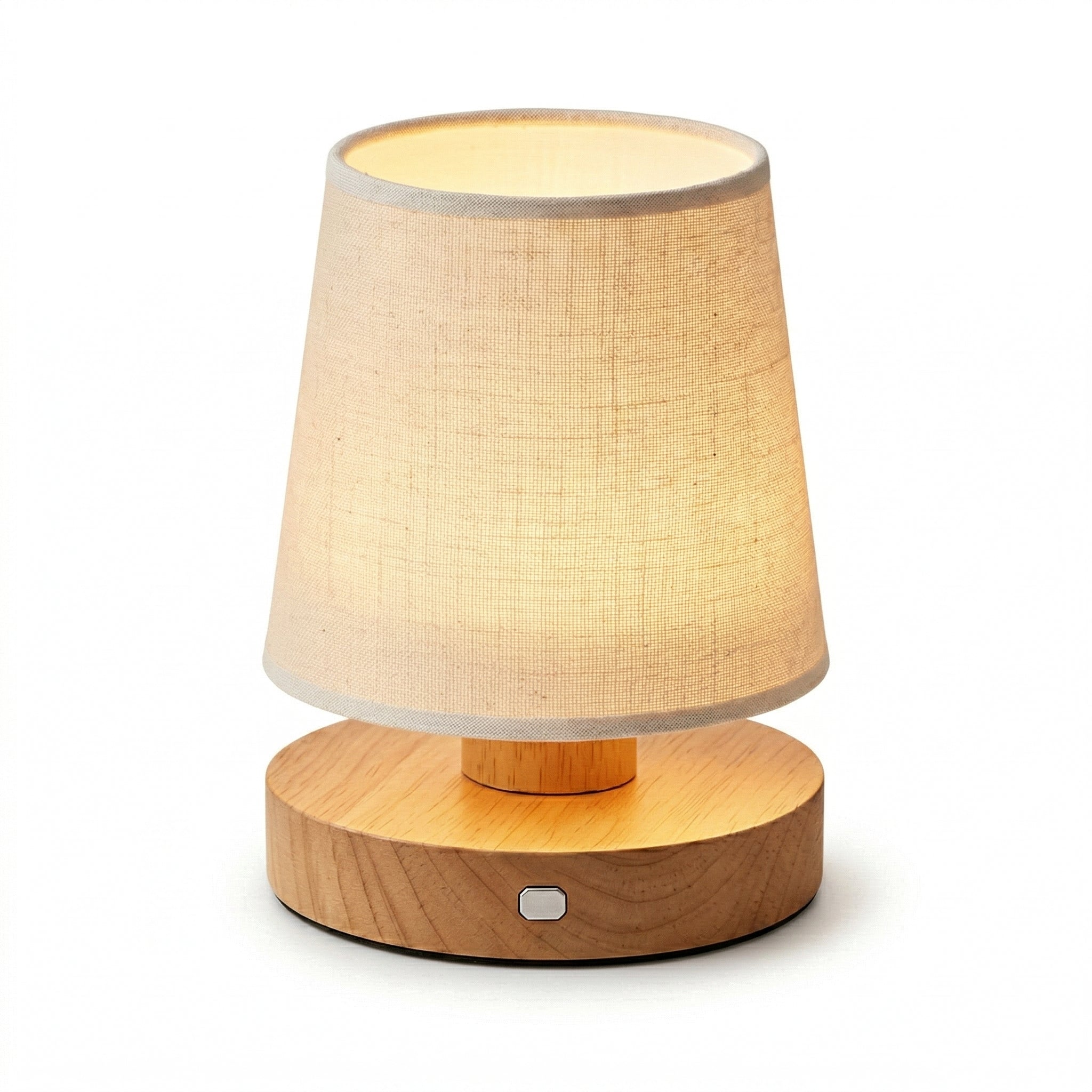 Modern Wooden Bedside Lamp