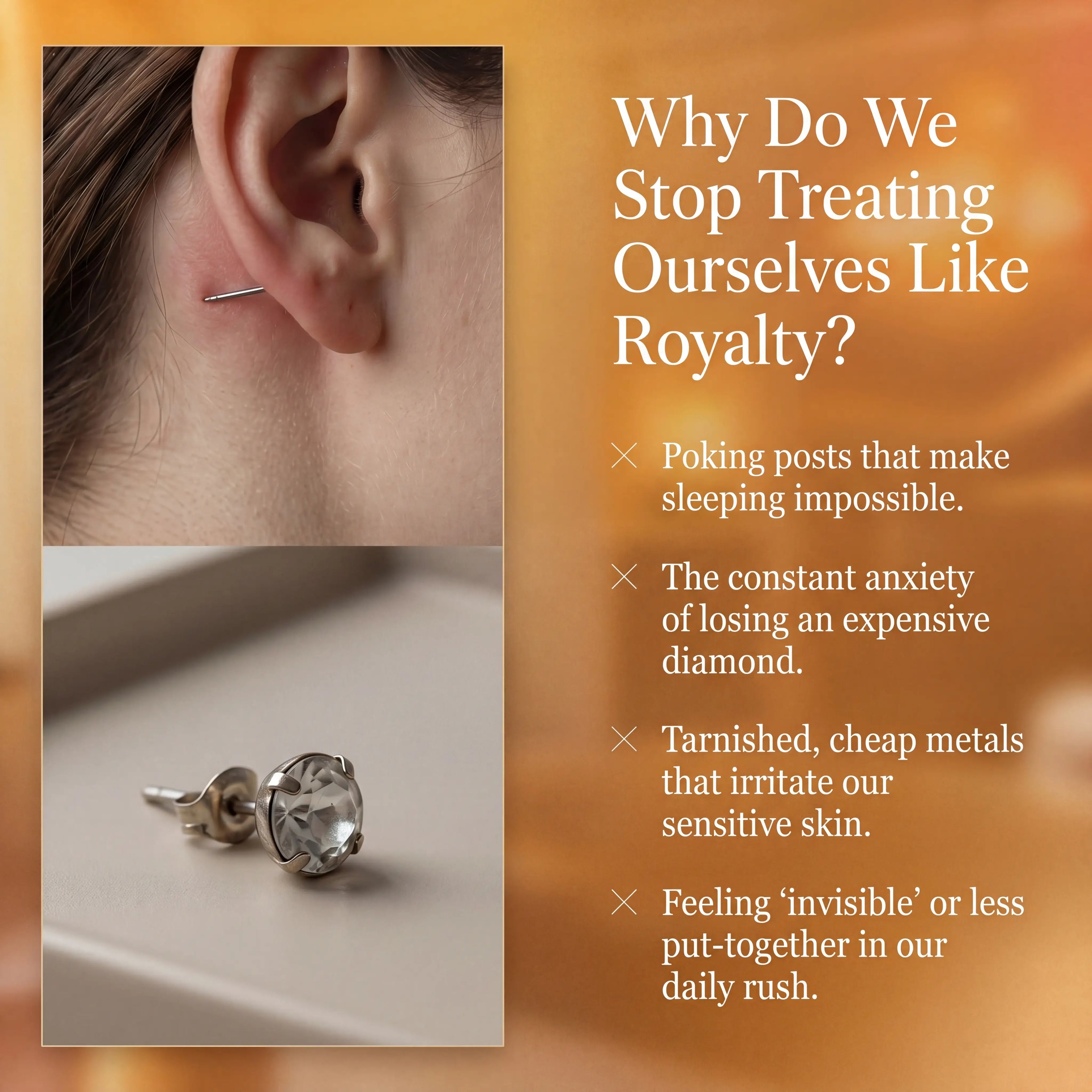 csandiva™ VVS1 Moissanite Cluster Studs - Sleep-Safe Screw Backs & 24/7 Everyday Brilliance | Claim 90% OFF Today🔥