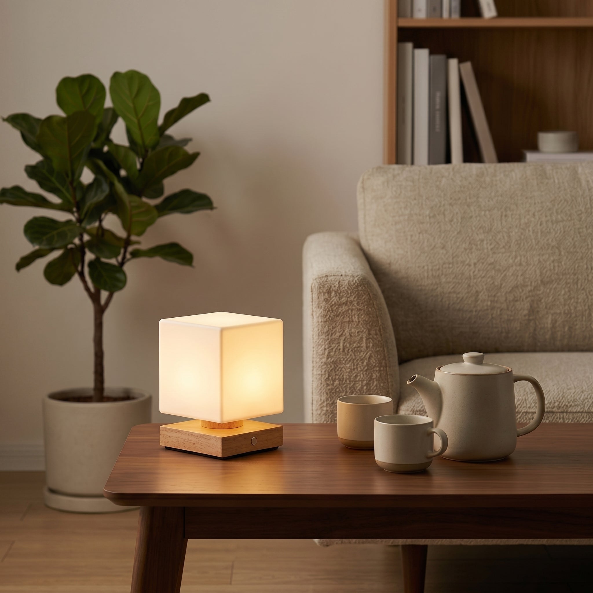 Minimalist Cube Table Lamp
