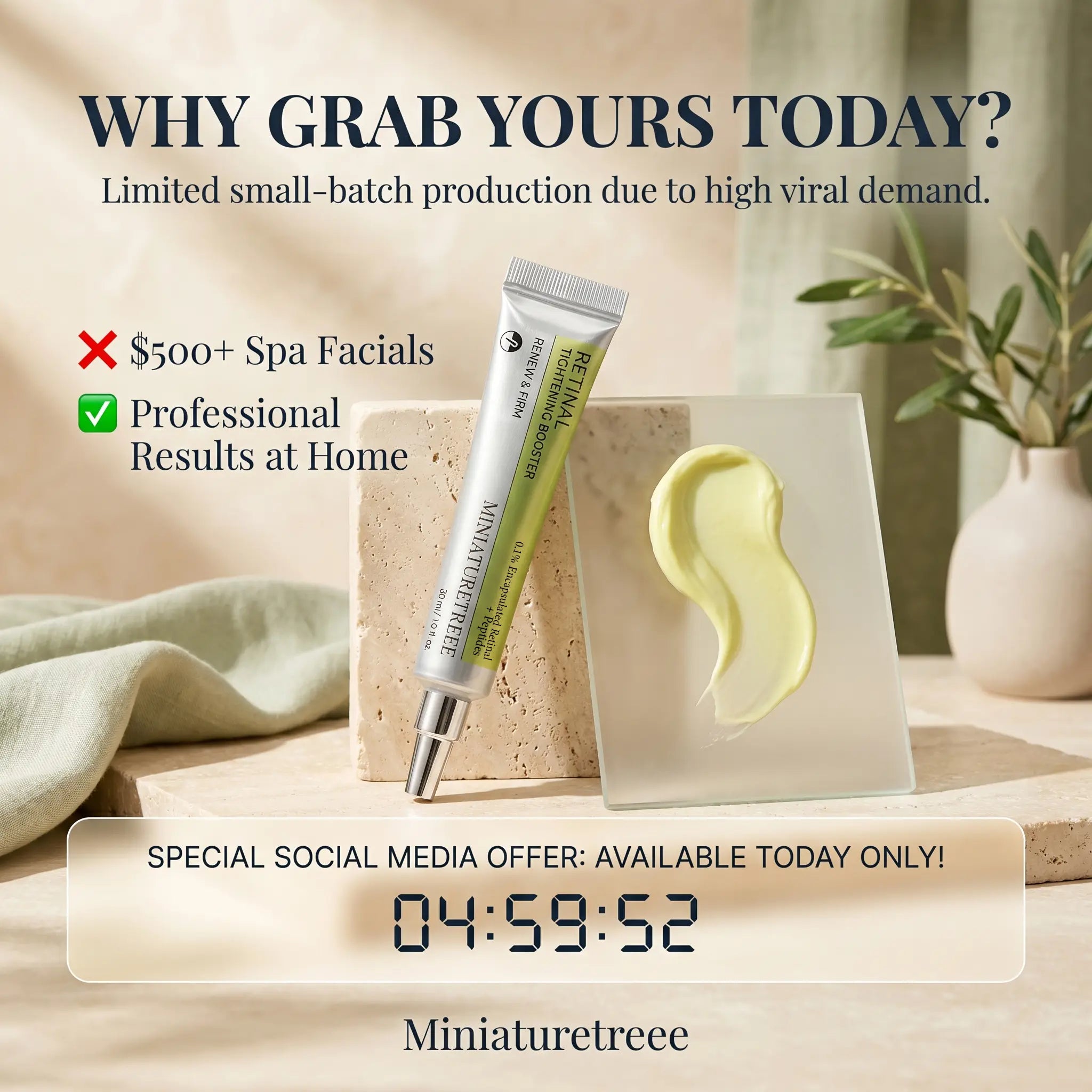 Miniaturetreee™ Retinal Tightening Booster - Visibly Smooths Texture & Supports Natural Firmness | Last Day Claim 90% OFF🔥