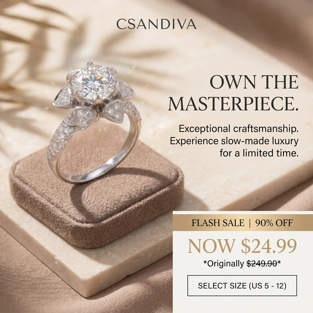 Crafted by Masters, Worn by Legends: Design Your Forever Ring Today A $10,000 Look | Last Day Sale-90% OFF🔥