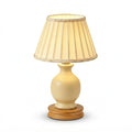 Vintage-Inspired Pleated Table Lamp