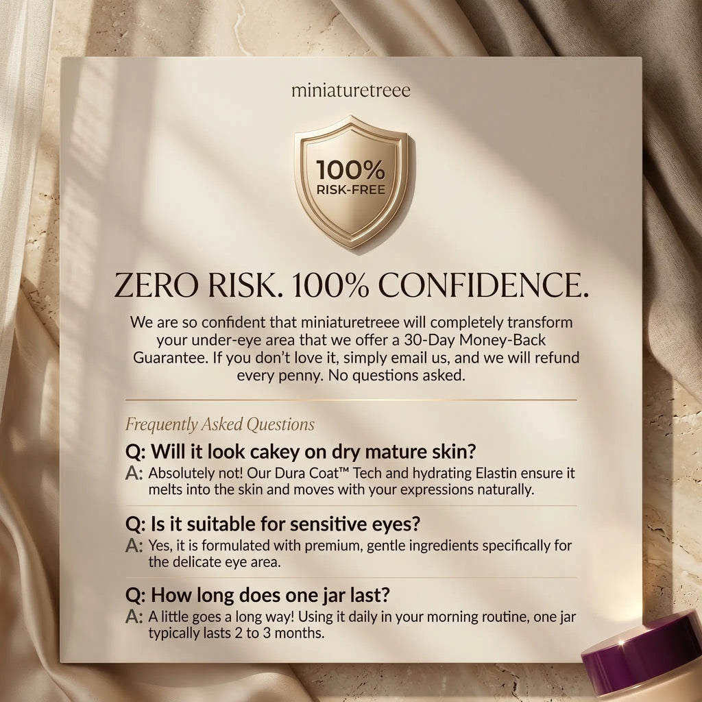Miniaturetreee™ Calcium RX Age-Defense Eye Cream - Zero-Crease Flawless Camouflage & Long-Term Firming Radiance | Last Day Claim 90% OFF 🔥